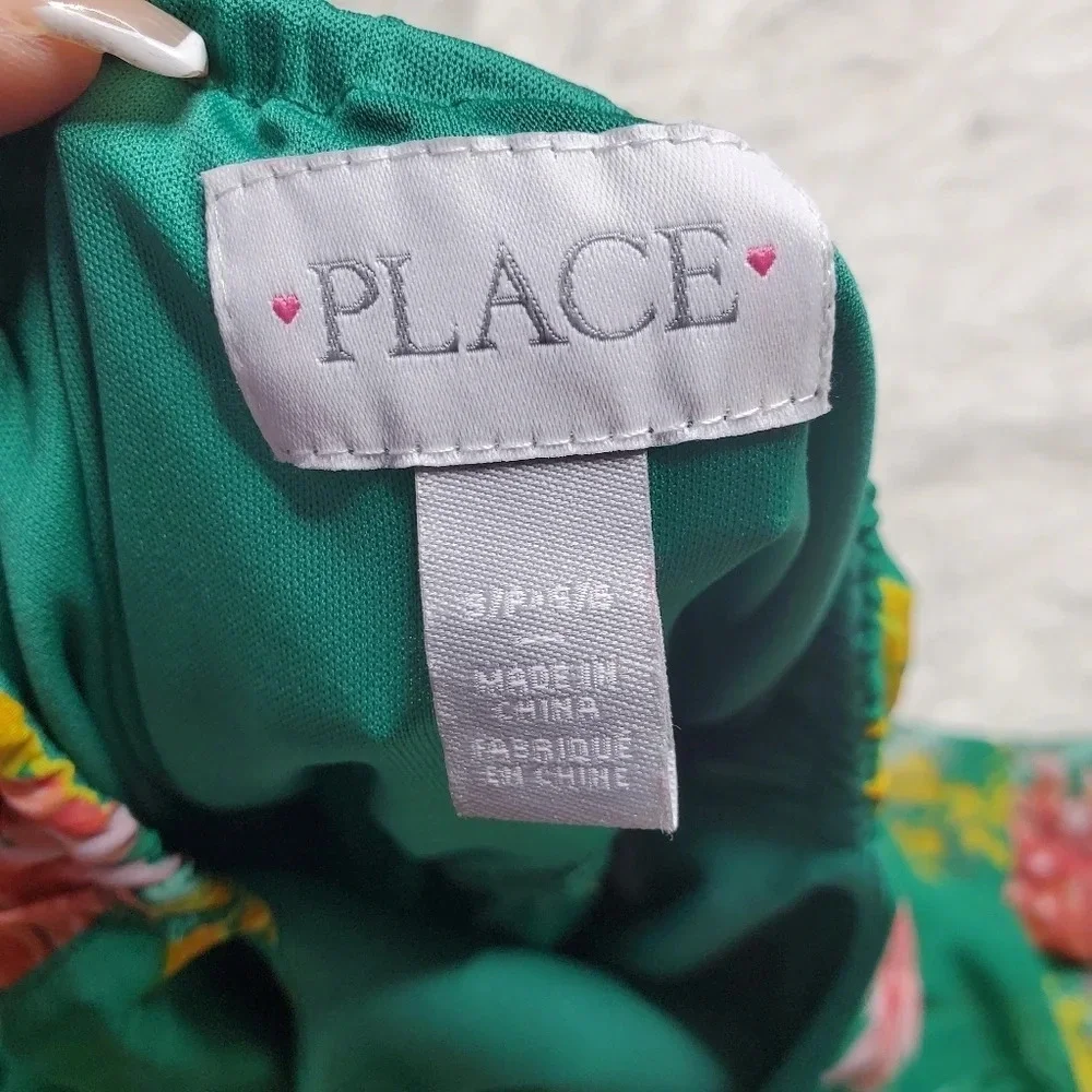 Childrens Place Floral‎ Halter Dress